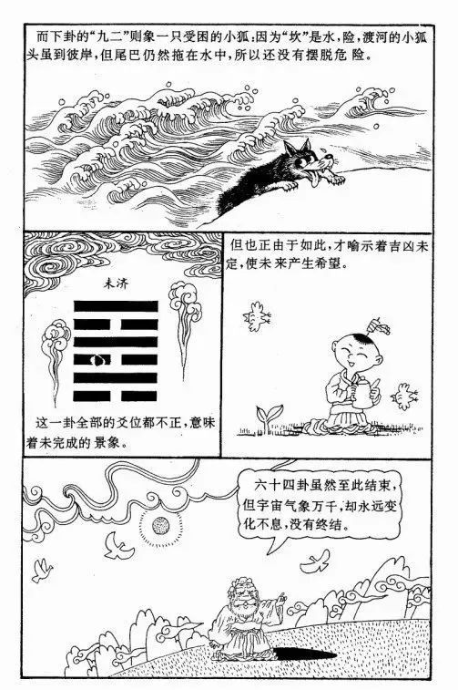 辅助大家理解和记忆周易六十四卦漫画图​！