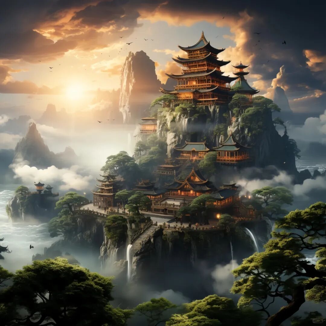 仙境在人间的入口，可遇而不可求！