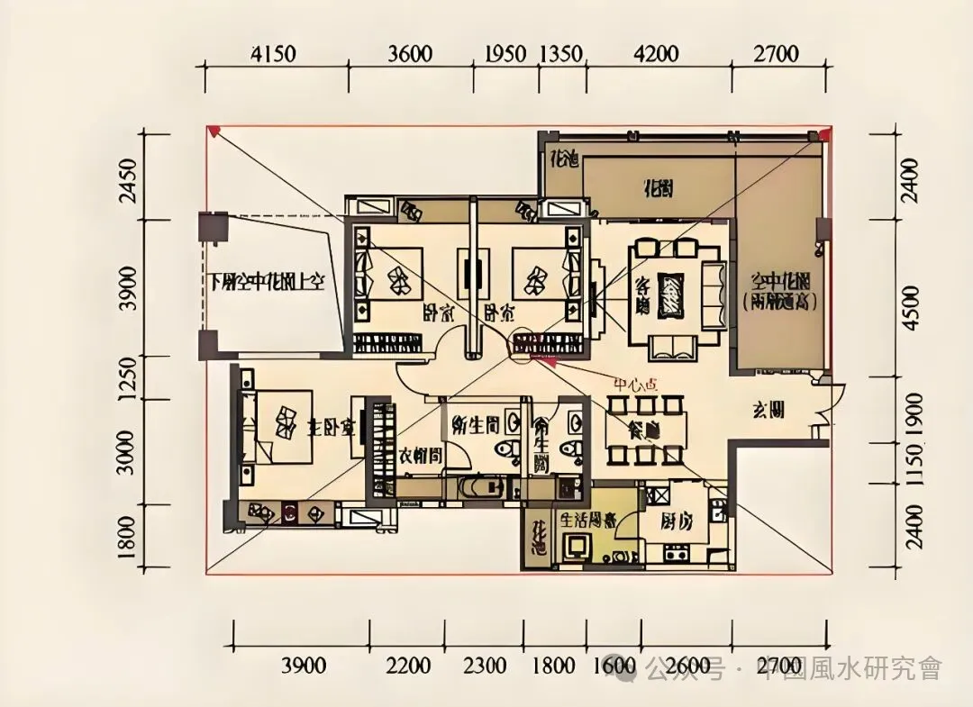 文章标题-1 2026九宫飞星流年图