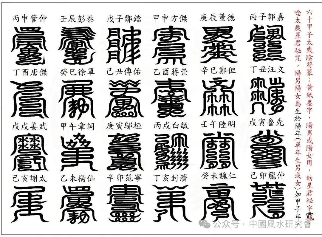 文章标题-37 看看你的本命保护神是哪位,六十甲子神(歲神)图谱详解!