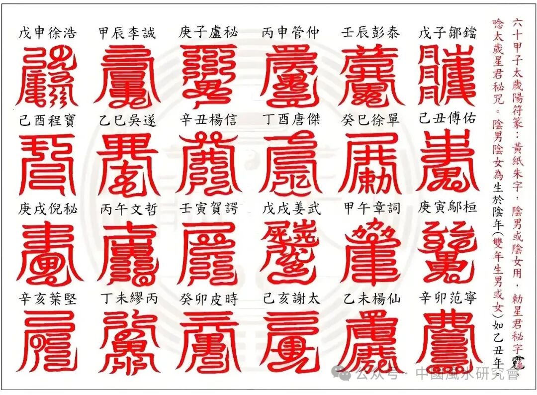 文章标题-39 看看你的本命保护神是哪位,六十甲子神(歲神)图谱详解!