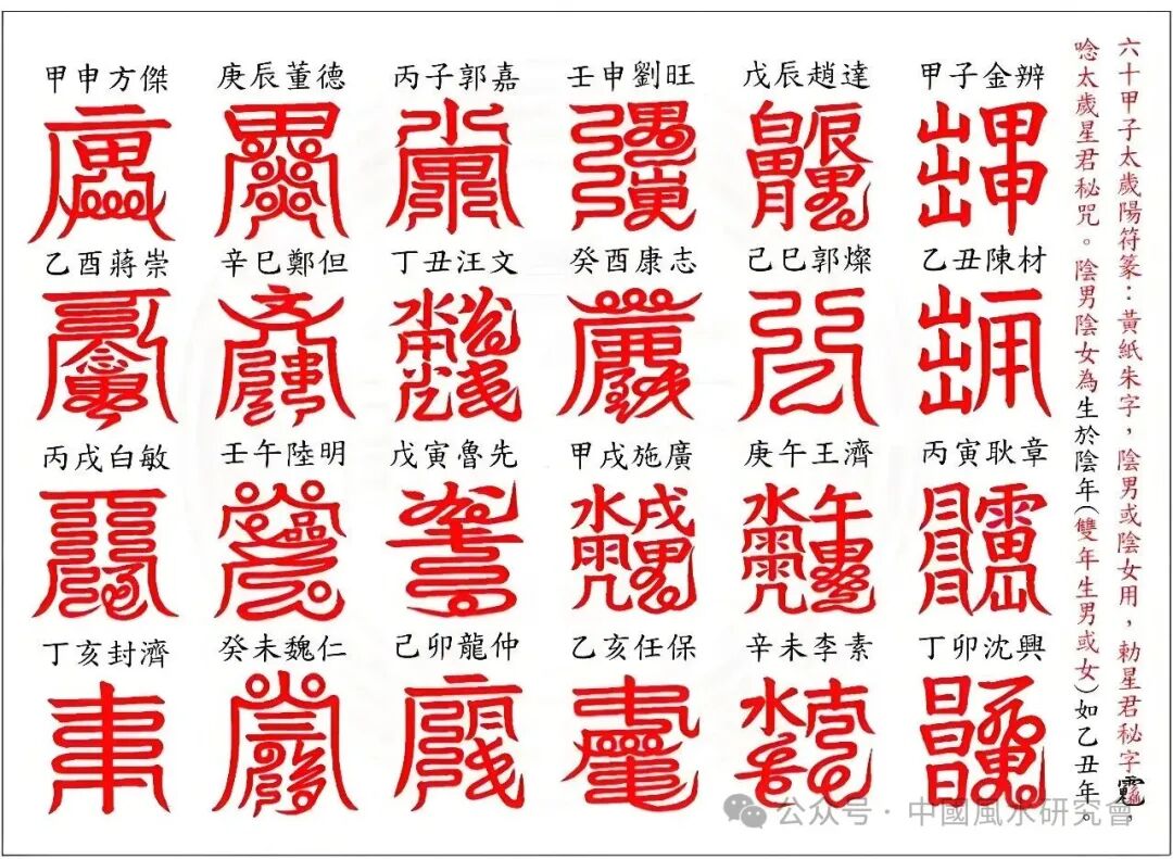 文章标题-40 看看你的本命保护神是哪位,六十甲子神(歲神)图谱详解!