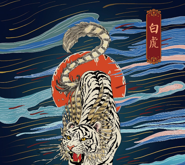 文章标题-3 道教四大神兽“左青龙,右白虎,前朱雀,后玄武”,中间的却没人知道!