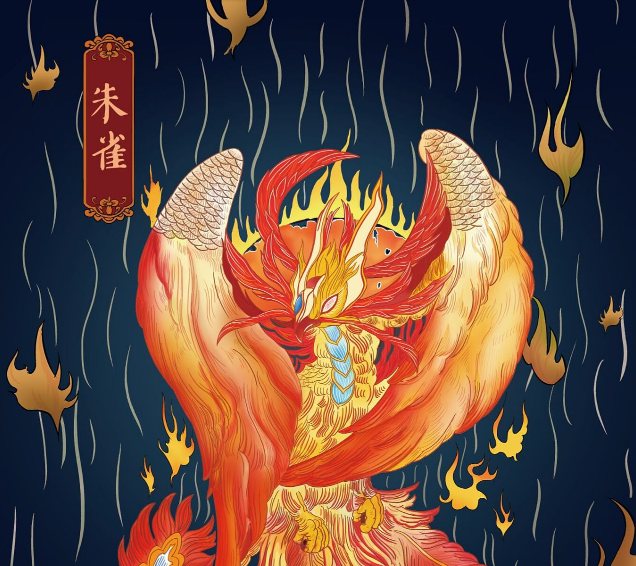 文章标题-4 道教四大神兽“左青龙,右白虎,前朱雀,后玄武”,中间的却没人知道!
