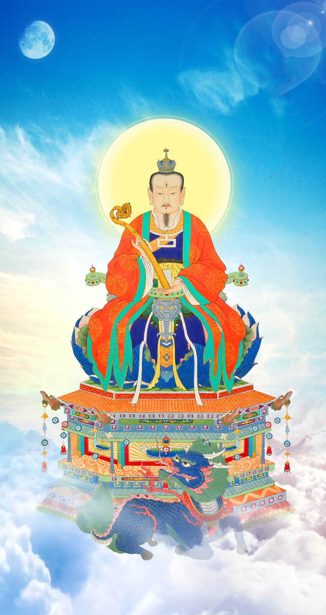 农历六月二十四，恭贺九天应元雷声普化天尊宝诞，持念天尊圣号，可得雷神护佑，邪魅不侵！