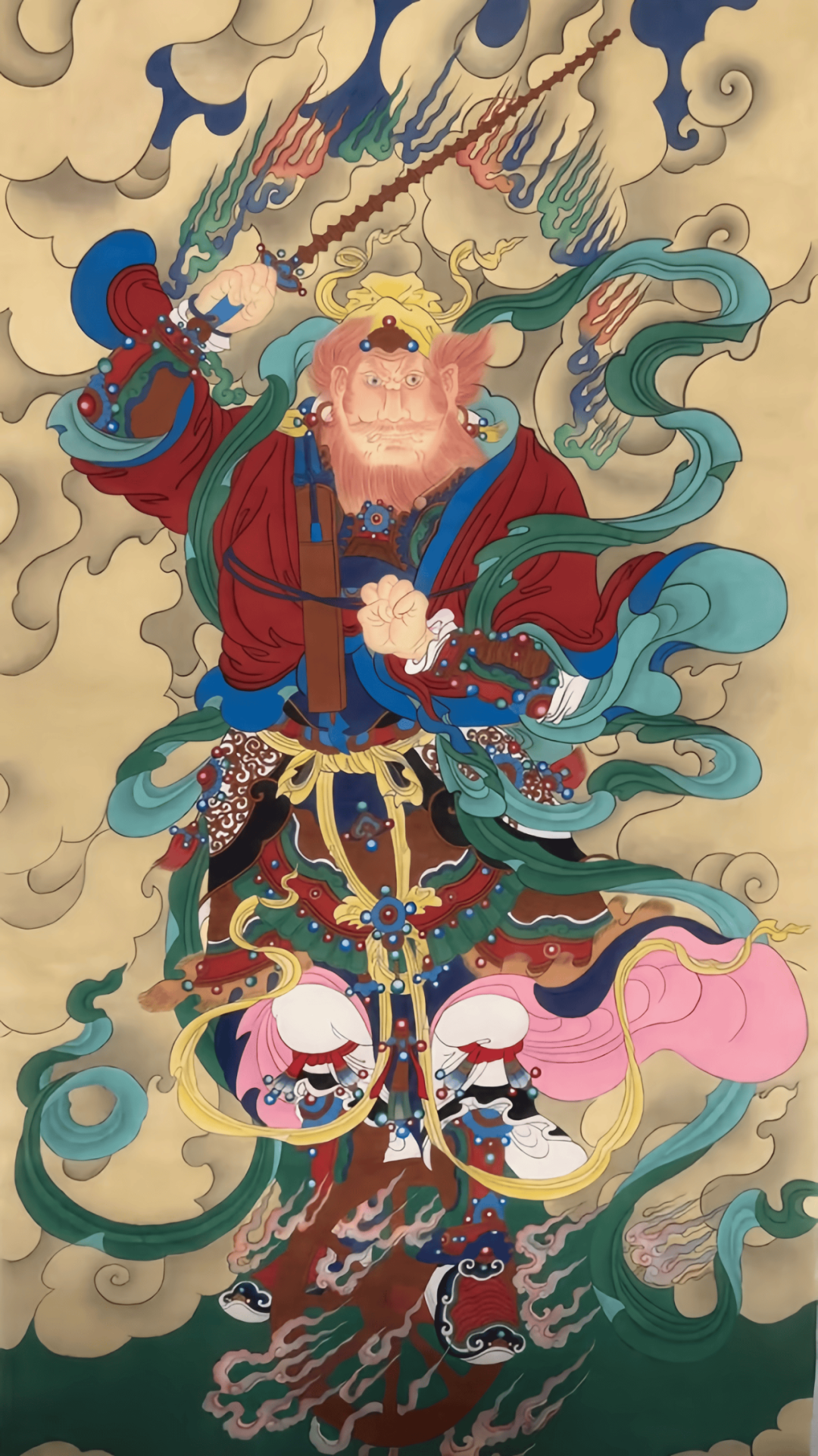 文章标题-6 农历六月廿三,恭贺王灵官祖师圣诞!三眼能观天下事,一鞭惊醒世间人!