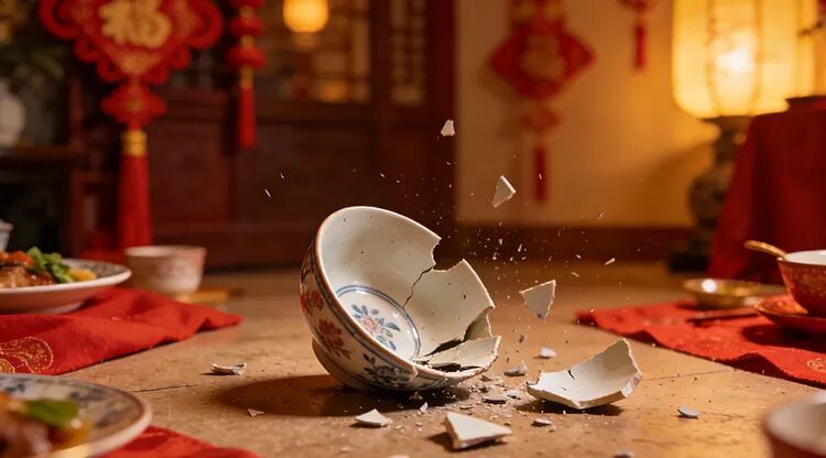 过年人多手杂不小心打碎东西不要怕，这样做更吉利！