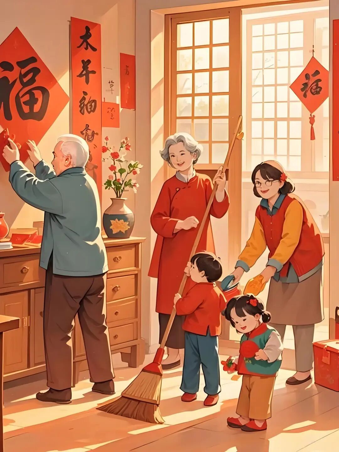 年底大扫除吉日，扫除一年霉运，迎福纳祥！