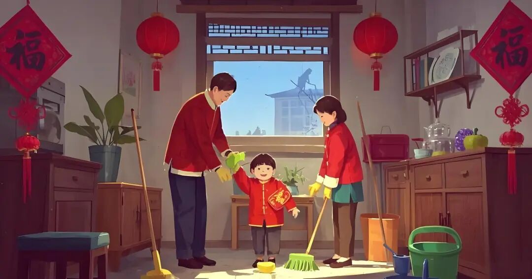 年底大扫除吉日，扫除一年霉运，迎福纳祥！