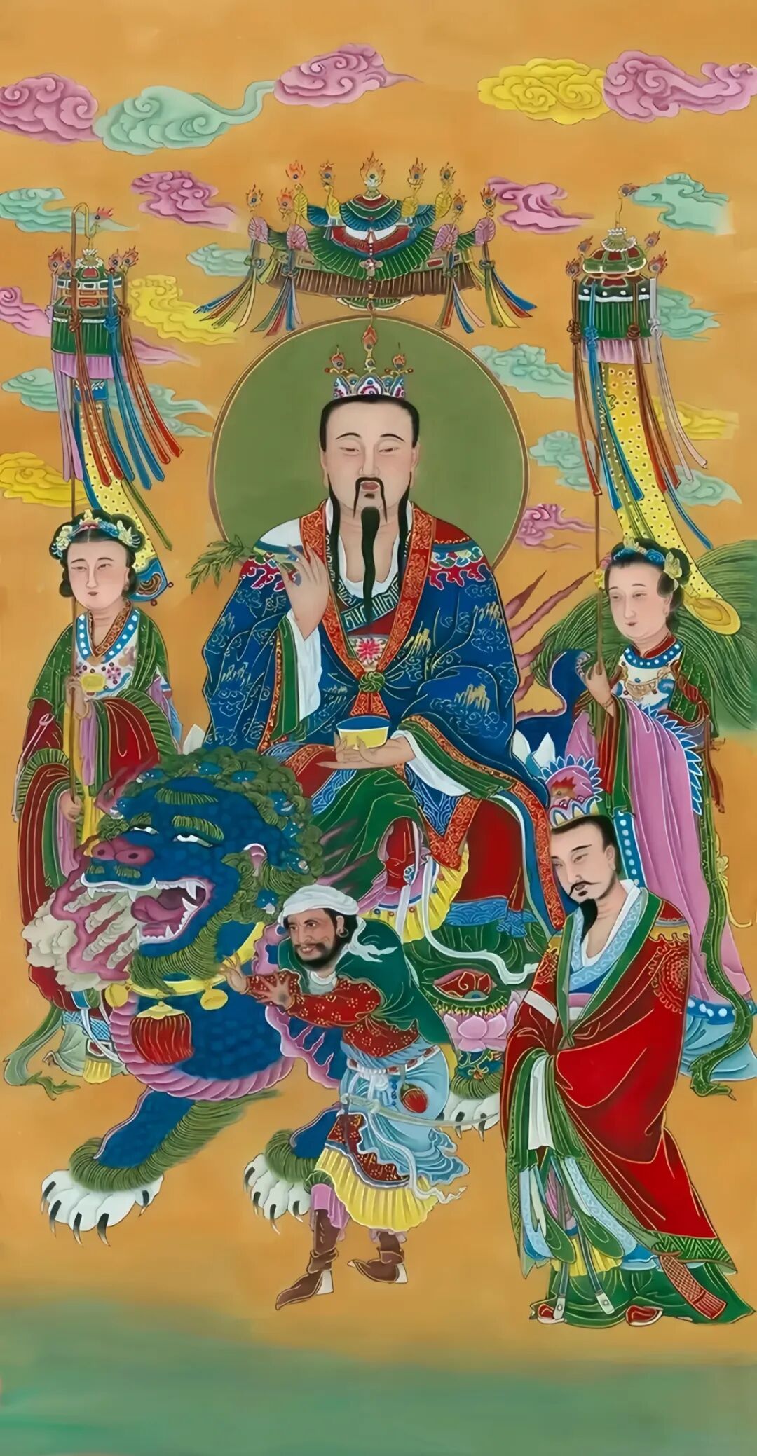 冬月十一日，恭祝太乙救苦天尊圣诞！持念天尊圣号，福生无量！