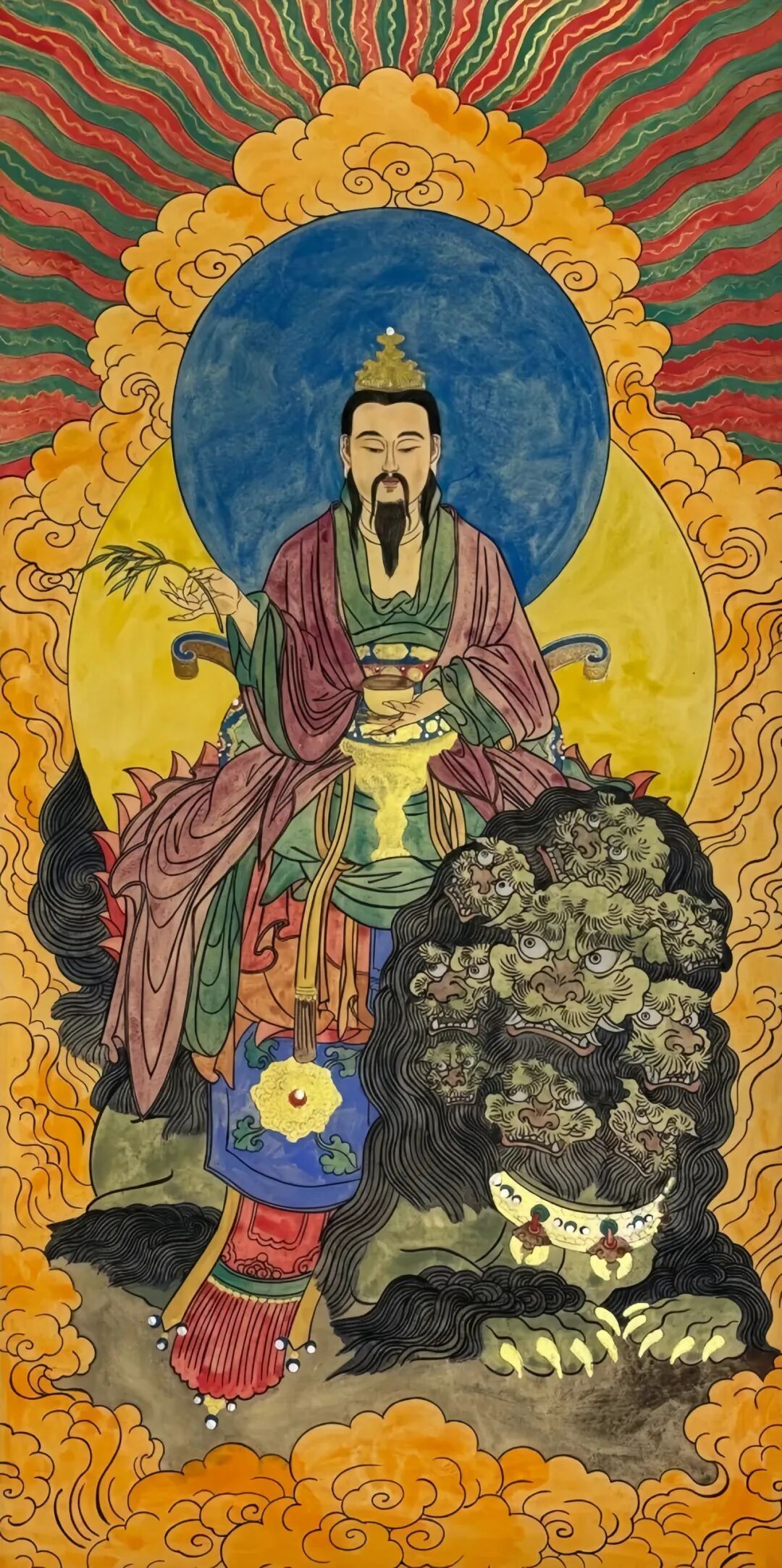 冬月十一日，恭祝太乙救苦天尊圣诞！持念天尊圣号，福生无量！