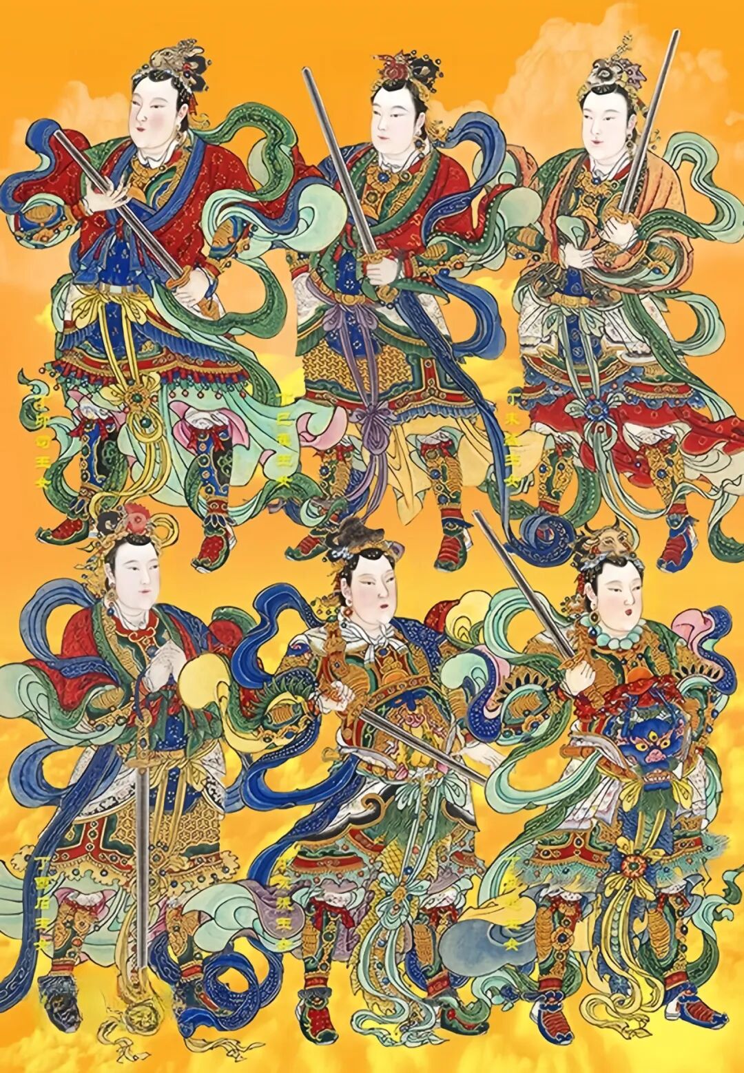 道教最常用的护法神将，如何召请六丁六甲神保护自己？