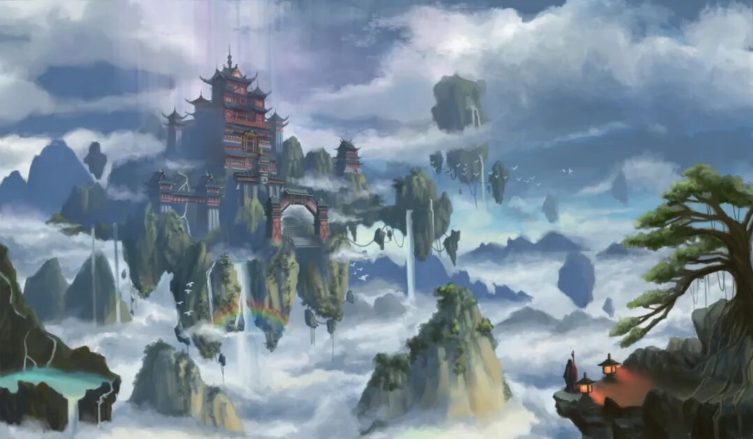 坐稳扶好咯！道长带你飞到天上去，看看神仙居住的地方！