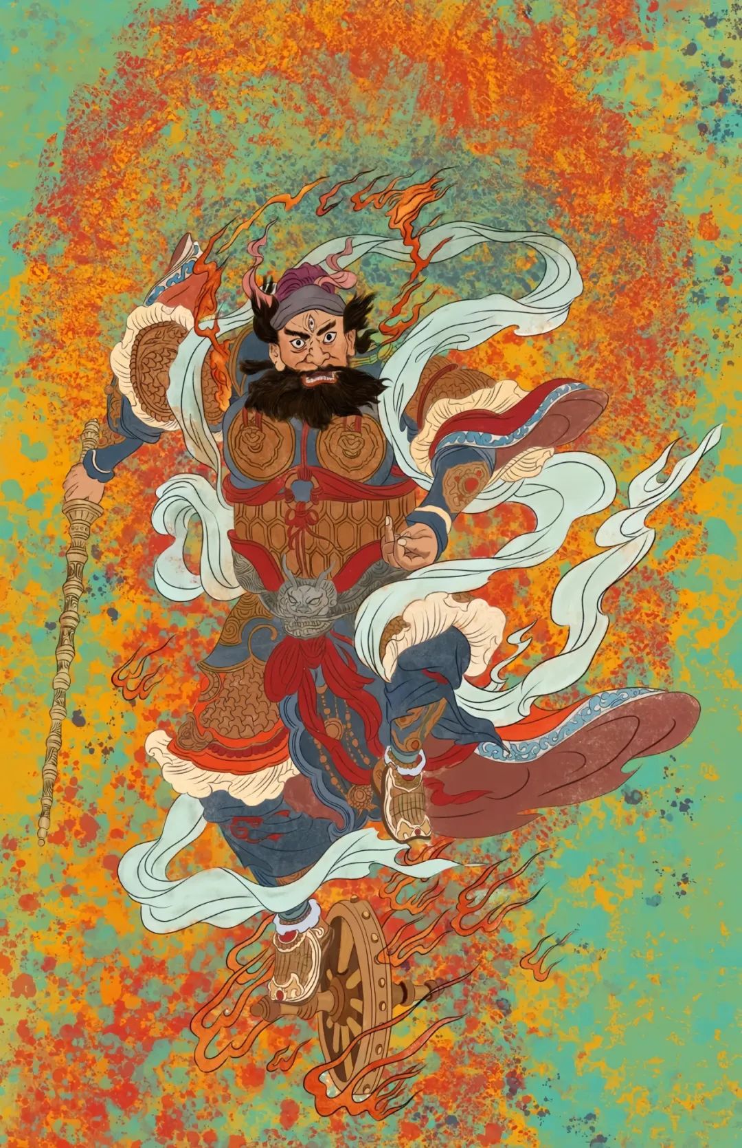 凌霄殿前逼平孙悟空！这位道教第一护法神，才是道教的战力天花板！