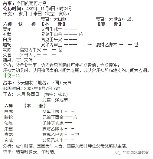 铜钱卦：六爻基础和进阶（先收藏）