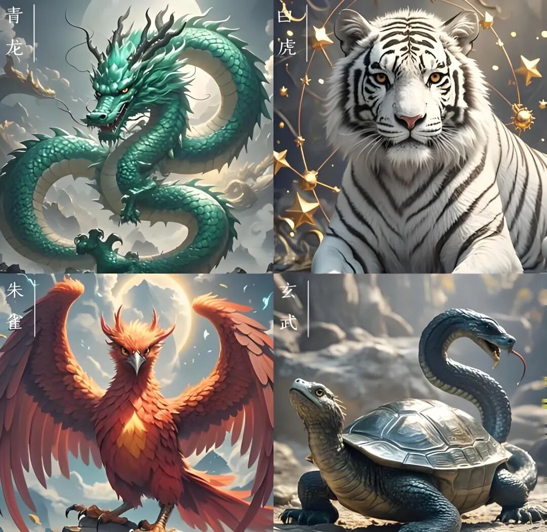 风水中的左青龙，右白虎，在实际生活中有哪些应用？