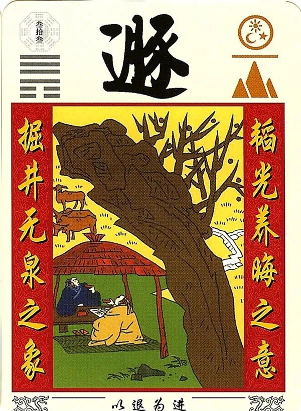 文章标题-33 六十四卦详解图,《周易》六十四卦图解(全)