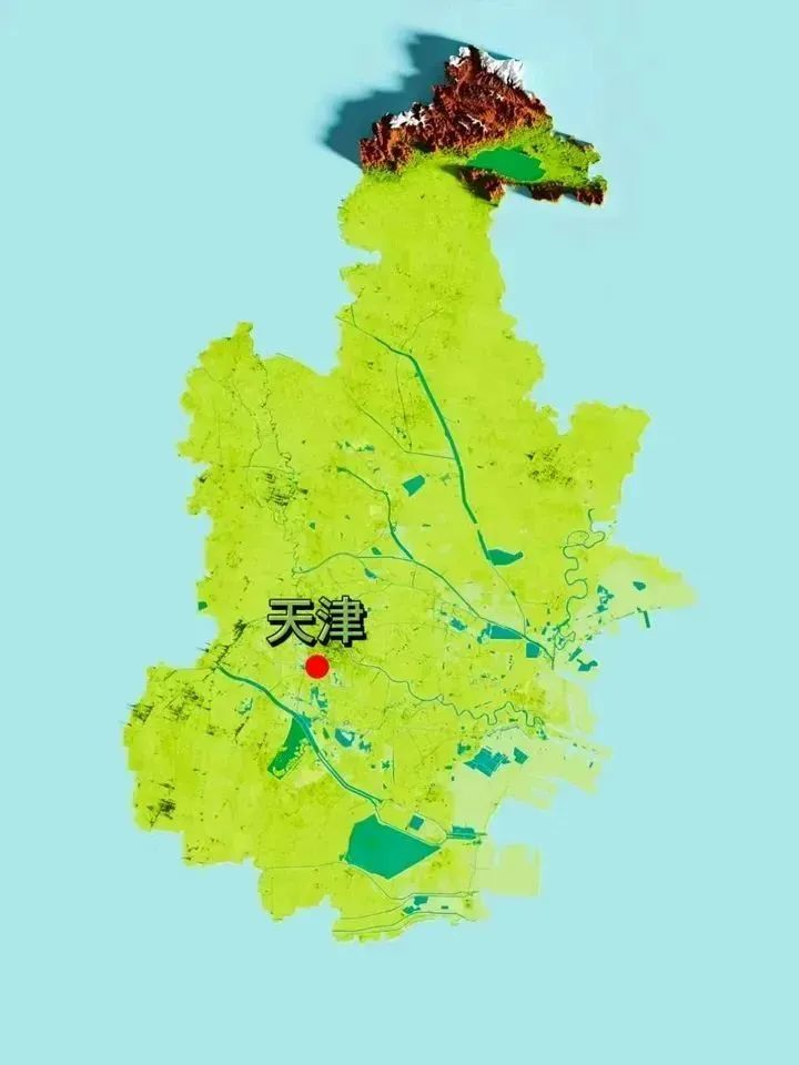 风水研究：全国各省立体地形图