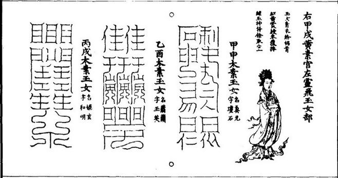 道教符箓知识；符图的三大类：天象符、地理符、人体符！