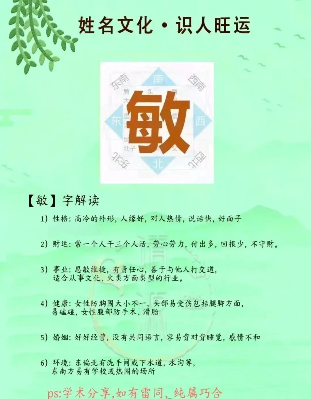【姓名学】姓名藏风水，五行定乾坤！姓名是如何影响你的人生的