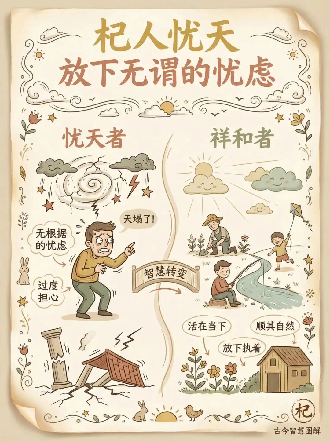 列子《冲虚经》虚实相生的道家人生哲学！