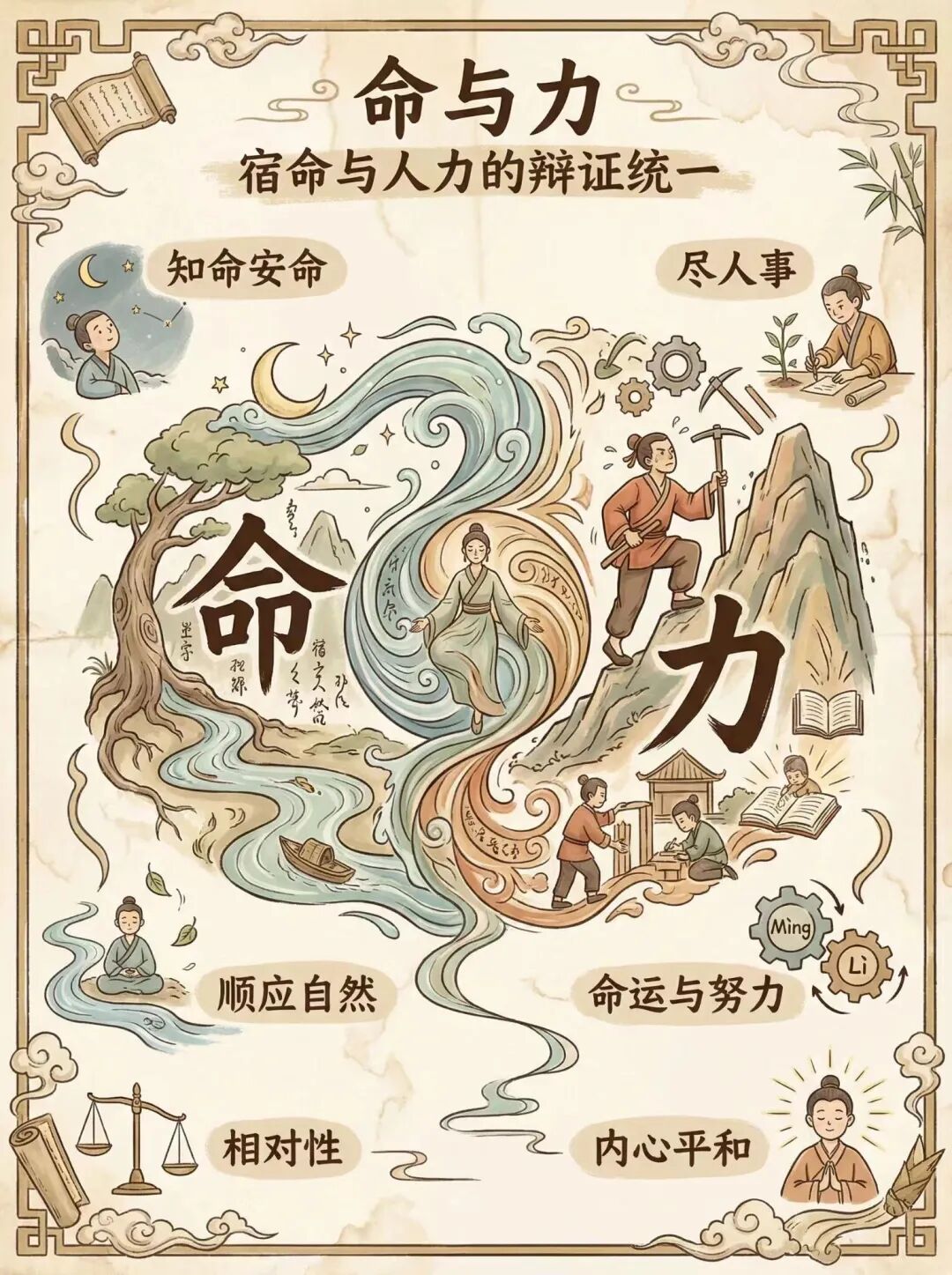 列子《冲虚经》虚实相生的道家人生哲学！