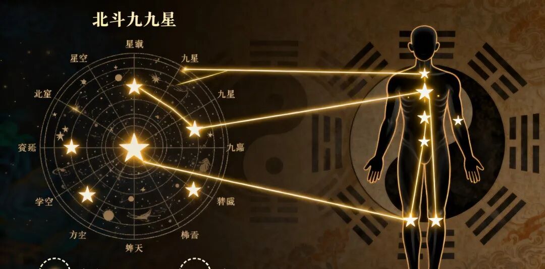 文章标题-3 紫微斗数主星与北斗九星的全景映射关系!