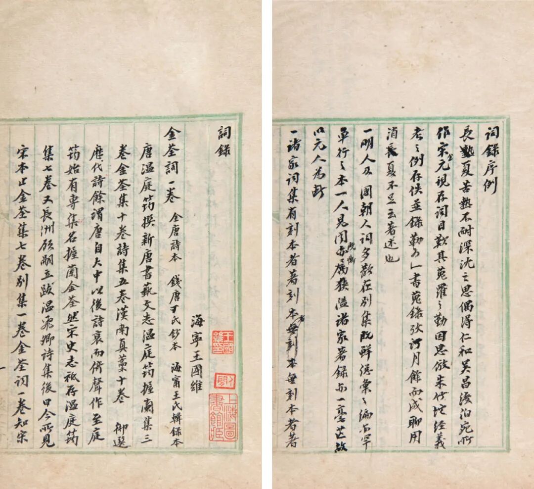 古籍文献 历年书札及钞稿本集萃