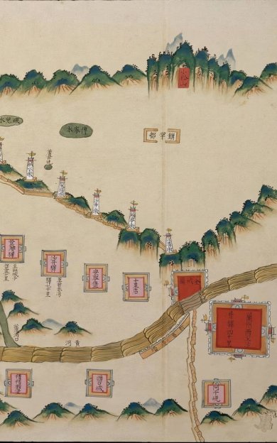 《甘肃镇战守图略, 一卷》